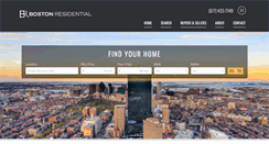 Desktop Screenshot of bostonresidential.com